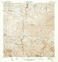 Bayaney Puerto Rico Historical topographic map, 1:30000 scale, 7.5 X 7.5 Minute, Year 1946