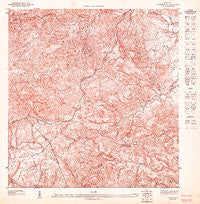 Caguas NO Puerto Rico Historical topographic map, 1:10000 scale, 3.75 X 3.75 Minute, Year 1947