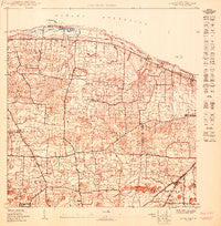 Camuy NE Puerto Rico Historical topographic map, 1:10000 scale, 3.75 X 3.75 Minute, Year 1950