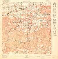 Camuy SE Puerto Rico Historical topographic map, 1:10000 scale, 3.75 X 3.75 Minute, Year 1950