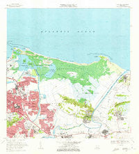 Carolina Puerto Rico Historical topographic map, 1:20000 scale, 7.5 X 7.5 Minute, Year 1969