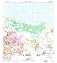 Carolina Puerto Rico Historical topographic map, 1:20000 scale, 7.5 X 7.5 Minute, Year 1969