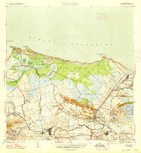 Carolina Puerto Rico Historical topographic map, 1:30000 scale, 7.5 X 7.5 Minute, Year 1947