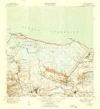 Carolina Puerto Rico Historical topographic map, 1:30000 scale, 7.5 X 7.5 Minute, Year 1947