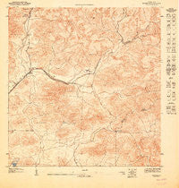 Cayey SO Puerto Rico Historical topographic map, 1:10000 scale, 3.75 X 3.75 Minute, Year 1947