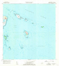 Cayo Icacos Puerto Rico Historical topographic map, 1:20000 scale, 7.5 X 7.5 Minute, Year 1958