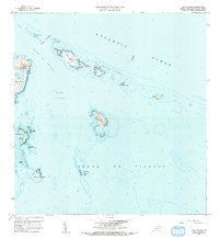 Cayo Icacos Puerto Rico Historical topographic map, 1:20000 scale, 7.5 X 7.5 Minute, Year 1958