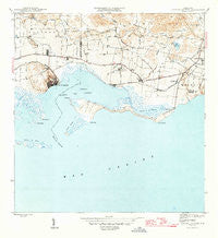 Central Aguirre Puerto Rico Historical topographic map, 1:30000 scale, 7.5 X 7.5 Minute, Year 1945
