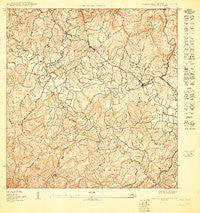 Central La Plata NE Puerto Rico Historical topographic map, 1:10000 scale, 3.75 X 3.75 Minute, Year 1950