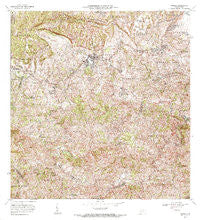 Corozal Puerto Rico Historical topographic map, 1:20000 scale, 7.5 X 7.5 Minute, Year 1972