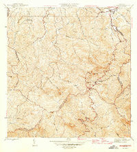 El Yunque Puerto Rico Historical topographic map, 1:30000 scale, 7.5 X 7.5 Minute, Year 1946