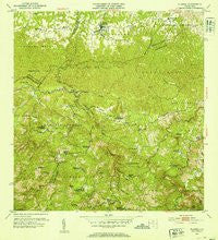 Florida Puerto Rico Historical topographic map, 1:30000 scale, 7.5 X 7.5 Minute, Year 1952