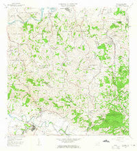 Gurabo Puerto Rico Historical topographic map, 1:20000 scale, 7.5 X 7.5 Minute, Year 1962