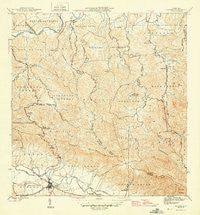 Gurabo Puerto Rico Historical topographic map, 1:30000 scale, 7.5 X 7.5 Minute, Year 1946