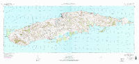 Isla De Vieques Puerto Rico Historical topographic map, 1:30000 scale, 7.5 X 7.5 Minute, Year 1951