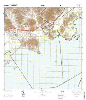 Naguabo Puerto Rico Current topographic map, 1:20000 scale, 7.5 X 7.5 Minute, Year 2013