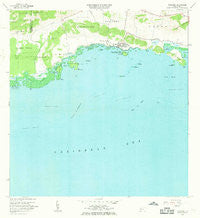 Parguera Puerto Rico Historical topographic map, 1:20000 scale, 7.5 X 7.5 Minute, Year 1966