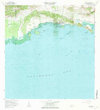 Parguera Puerto Rico Historical topographic map, 1:20000 scale, 7.5 X 7.5 Minute, Year 1966