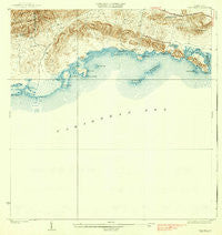 Parguera Puerto Rico Historical topographic map, 1:30000 scale, 7.5 X 7.5 Minute, Year 1938