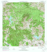 Patillas Puerto Rico Historical topographic map, 1:20000 scale, 7.5 X 7.5 Minute, Year 1972