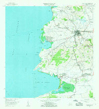 Puerto Real Puerto Rico Historical topographic map, 1:20000 scale, 7.5 X 7.5 Minute, Year 1966