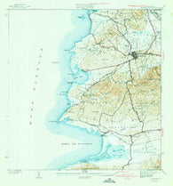 Puerto Real Puerto Rico Historical topographic map, 1:30000 scale, 7.5 X 7.5 Minute, Year 1941