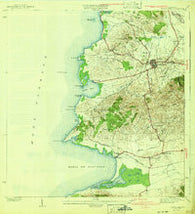 Puerto Real Puerto Rico Historical topographic map, 1:30000 scale, 7.5 X 7.5 Minute, Year 1941