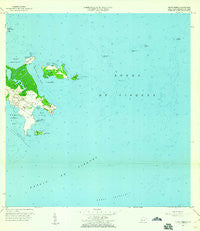 Punta Puerca Puerto Rico Historical topographic map, 1:20000 scale, 7.5 X 7.5 Minute, Year 1957