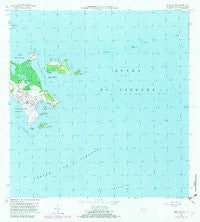 Punta Puerca Puerto Rico Historical topographic map, 1:20000 scale, 7.5 X 7.5 Minute, Year 1957