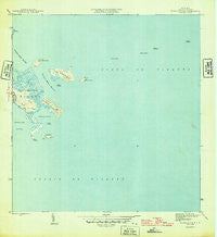 Punta Puerca Puerto Rico Historical topographic map, 1:30000 scale, 7.5 X 7.5 Minute, Year 1946