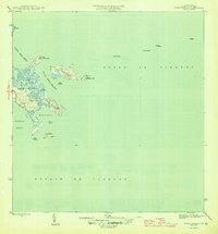 Punta Puerca Puerto Rico Historical topographic map, 1:30000 scale, 7.5 X 7.5 Minute, Year 1946
