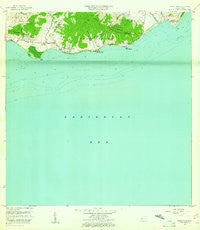 Punta Tuna Puerto Rico Historical topographic map, 1:20000 scale, 7.5 X 7.5 Minute, Year 1960