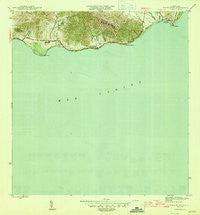 Punta Tuna Puerto Rico Historical topographic map, 1:30000 scale, 7.5 X 7.5 Minute, Year 1945