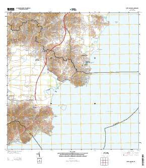 Punta Guayanes Puerto Rico Current topographic map, 1:20000 scale, 7.5 X 7.5 Minute, Year 2013
