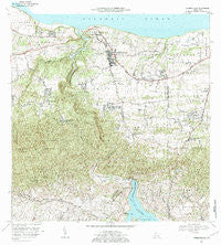 Quebradillas Puerto Rico Historical topographic map, 1:20000 scale, 7.5 X 7.5 Minute, Year 1972