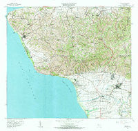 Rincon Puerto Rico Historical topographic map, 1:20000 scale, 7.5 X 7.5 Minute, Year 1966