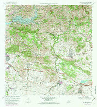 Rio Descalabrado Puerto Rico Historical topographic map, 1:20000 scale, 7.5 X 7.5 Minute, Year 1972