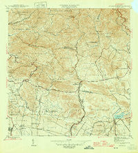 Rio Descalabrado Puerto Rico Historical topographic map, 1:30000 scale, 7.5 X 7.5 Minute, Year 1945