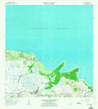 Rio Grande Puerto Rico Historical topographic map, 1:20000 scale, 7.5 X 7.5 Minute, Year 1963