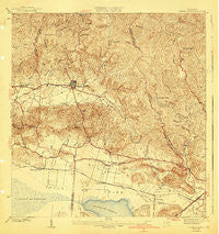 Sabana Grande Puerto Rico Historical topographic map, 1:30000 scale, 7.5 X 7.5 Minute, Year 1941