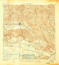 Sabana Grande Puerto Rico Historical topographic map, 1:30000 scale, 7.5 X 7.5 Minute, Year 1941