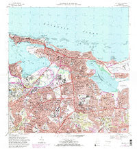 San Juan Puerto Rico Historical topographic map, 1:20000 scale, 7.5 X 7.5 Minute, Year 1969