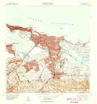 San Juan Puerto Rico Historical topographic map, 1:30000 scale, 7.5 X 7.5 Minute, Year 1949