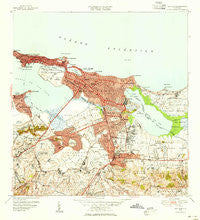 San Juan Puerto Rico Historical topographic map, 1:30000 scale, 7.5 X 7.5 Minute, Year 1949