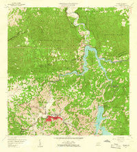 Utuado Puerto Rico Historical topographic map, 1:20000 scale, 7.5 X 7.5 Minute, Year 1957