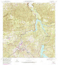 Utuado Puerto Rico Historical topographic map, 1:20000 scale, 7.5 X 7.5 Minute, Year 1972