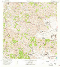 Yabucoa Puerto Rico Historical topographic map, 1:20000 scale, 7.5 X 7.5 Minute, Year 1960