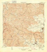 Yabucoa Puerto Rico Historical topographic map, 1:30000 scale, 7.5 X 7.5 Minute, Year 1946