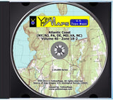 YellowMaps U.S. Topo Maps Volume 40 (Zone 18-2) Atlantic Coast (NY, NJ, PA, DE, MD, VA, NC)