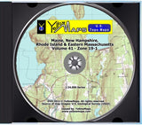 YellowMaps U.S. Topo Maps Volume 41 (Zone 19-1) Maine, New Hampshire, Rhode Island & Eastern Massachusetts
